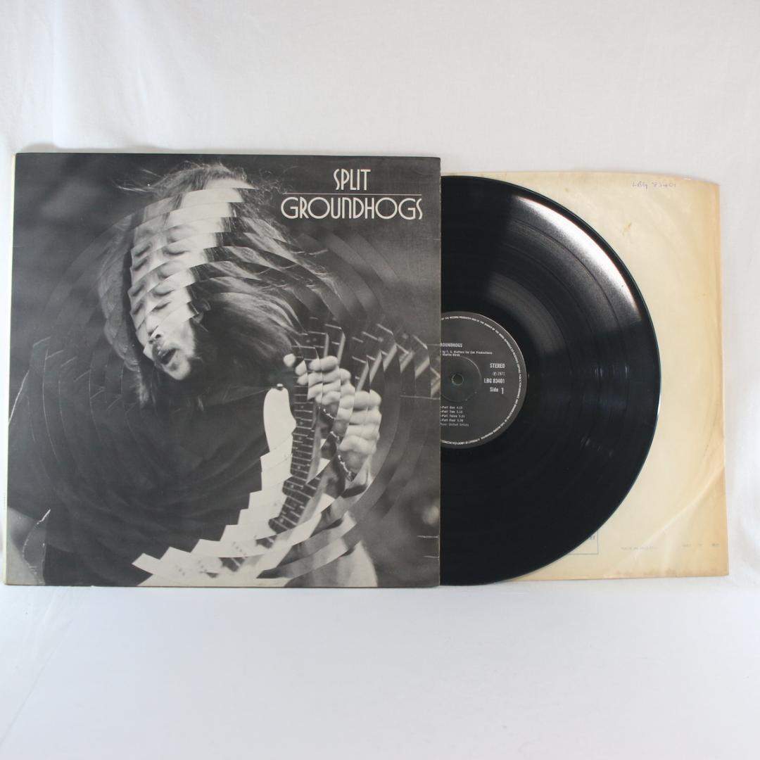 英LP Groundhogs Split UKオリジナル初回プレス盤ブルーラベル