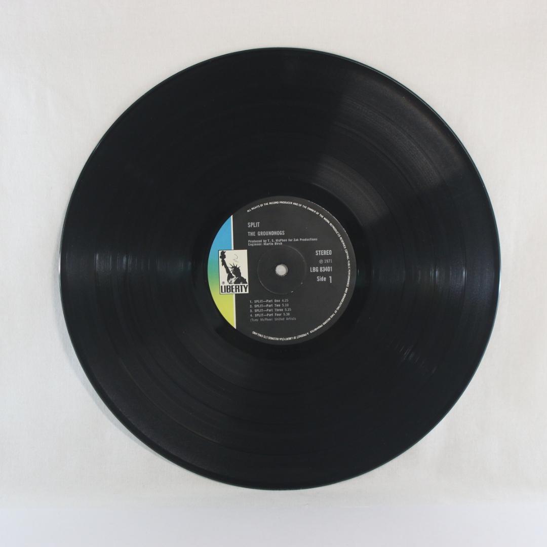 英LP Groundhogs Split UKオリジナル初回プレス盤ブルーラベル