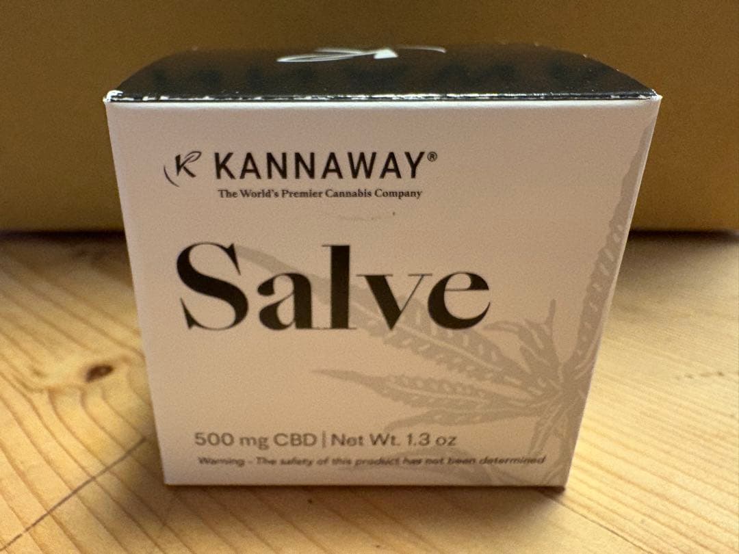 サルヴェKANNAWAY Salve 500mg CBDクリーム1個