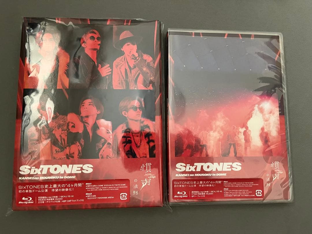 SixTONES/慣声の法則 in DOME Blu-rayセット