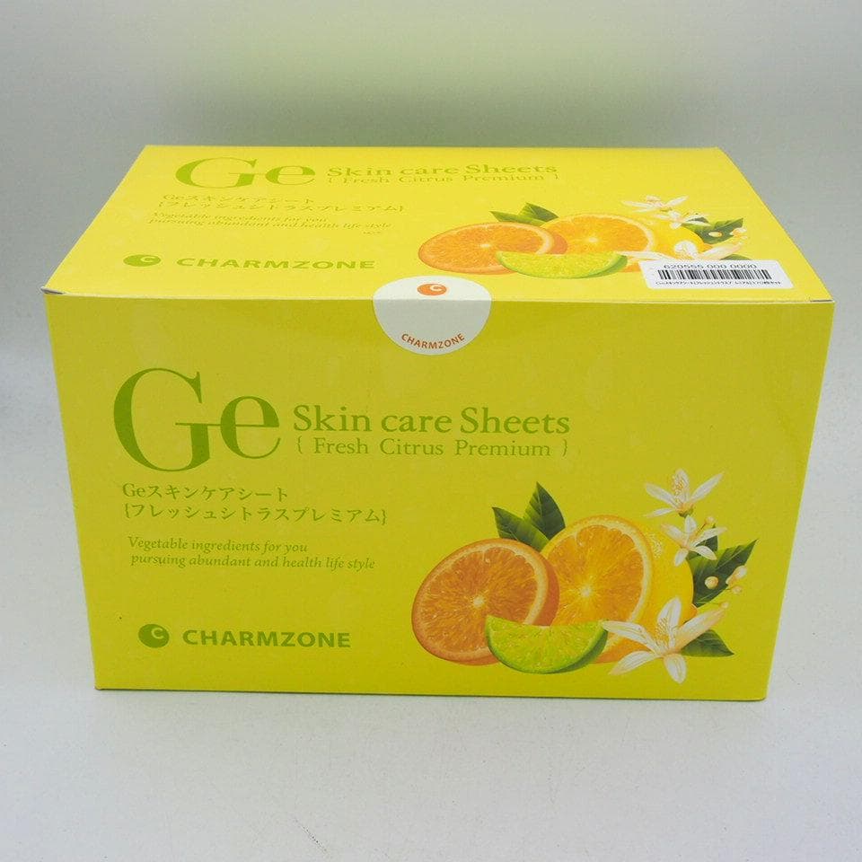 チャームゾーン Ge スキンケアシート フレッシュシトラスプレミアム 370枚