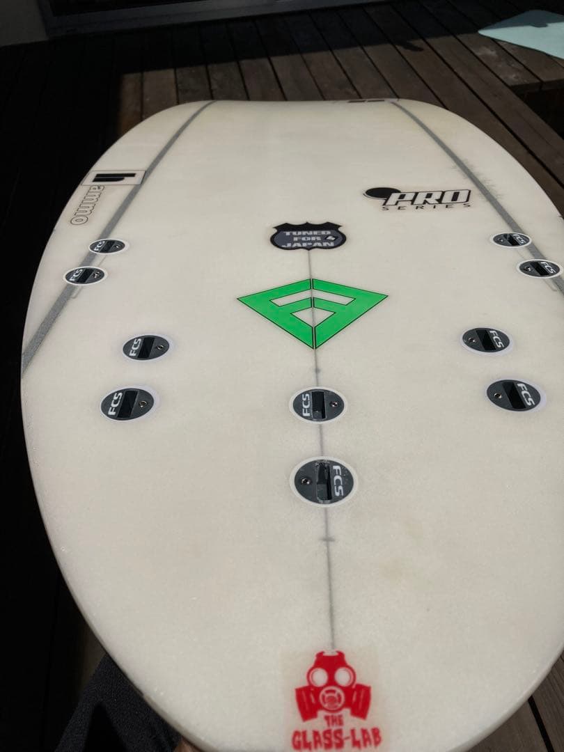 hammo PRO SERIES ショートボード ホワイト