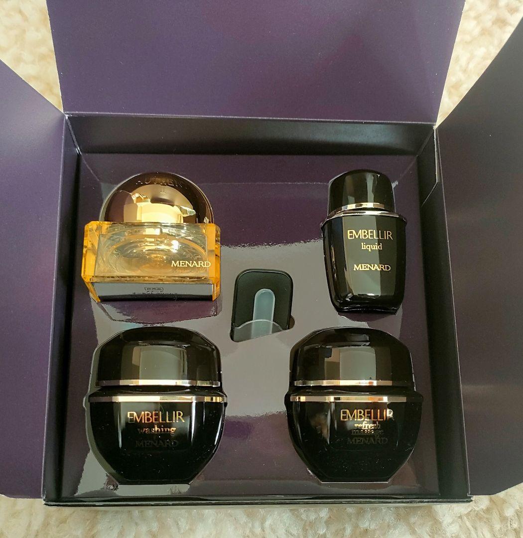 未使用⟡.·メナード オーセントクリーム II エンベリエ ミニボトル4点