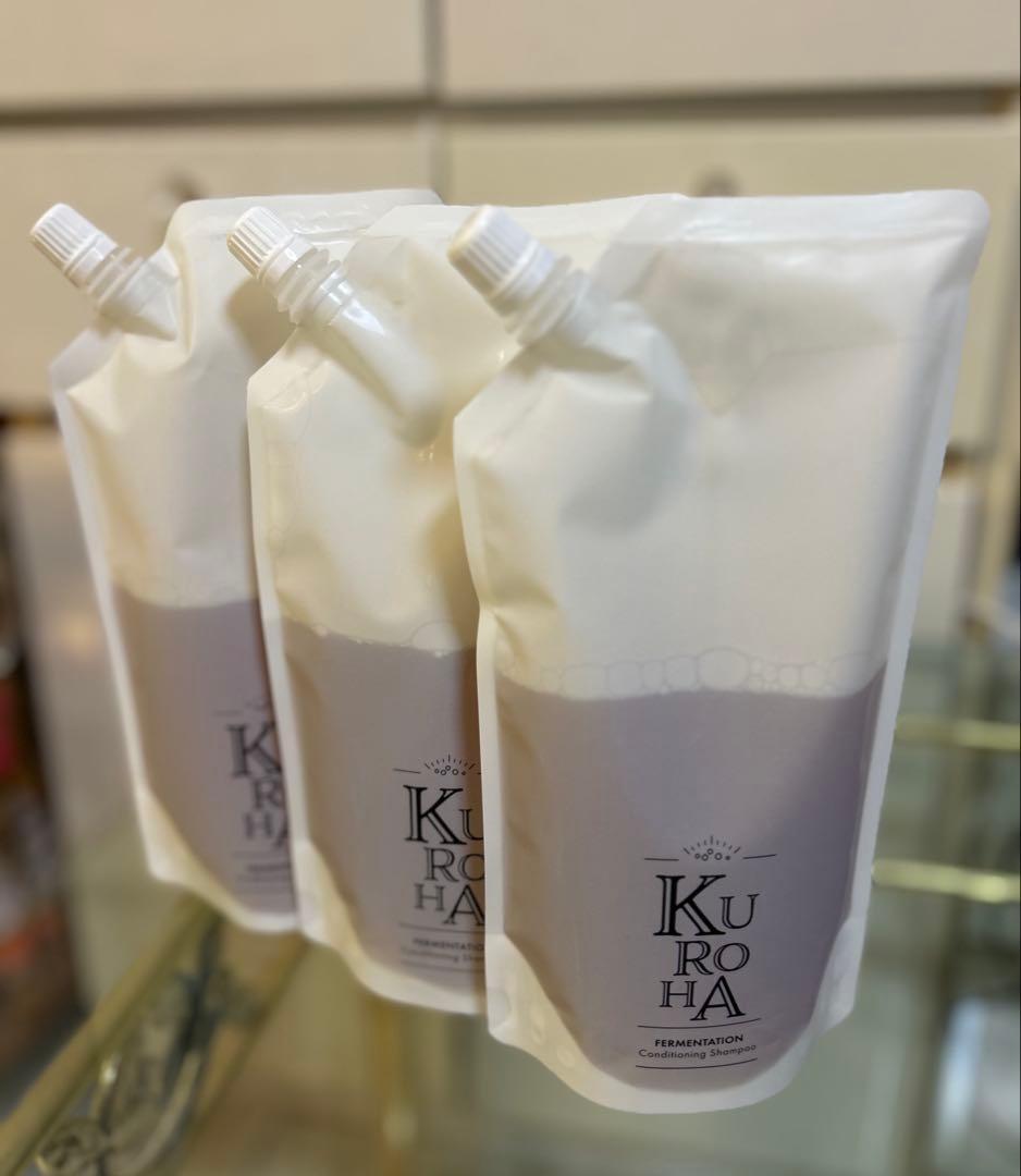 KUROHA 発酵黒髪シャンプー 3個セット