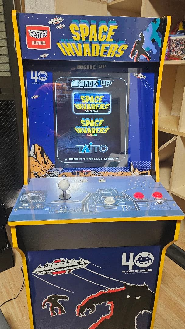a*8様 ARCADE1UP　スペースインベーダー　40周年
