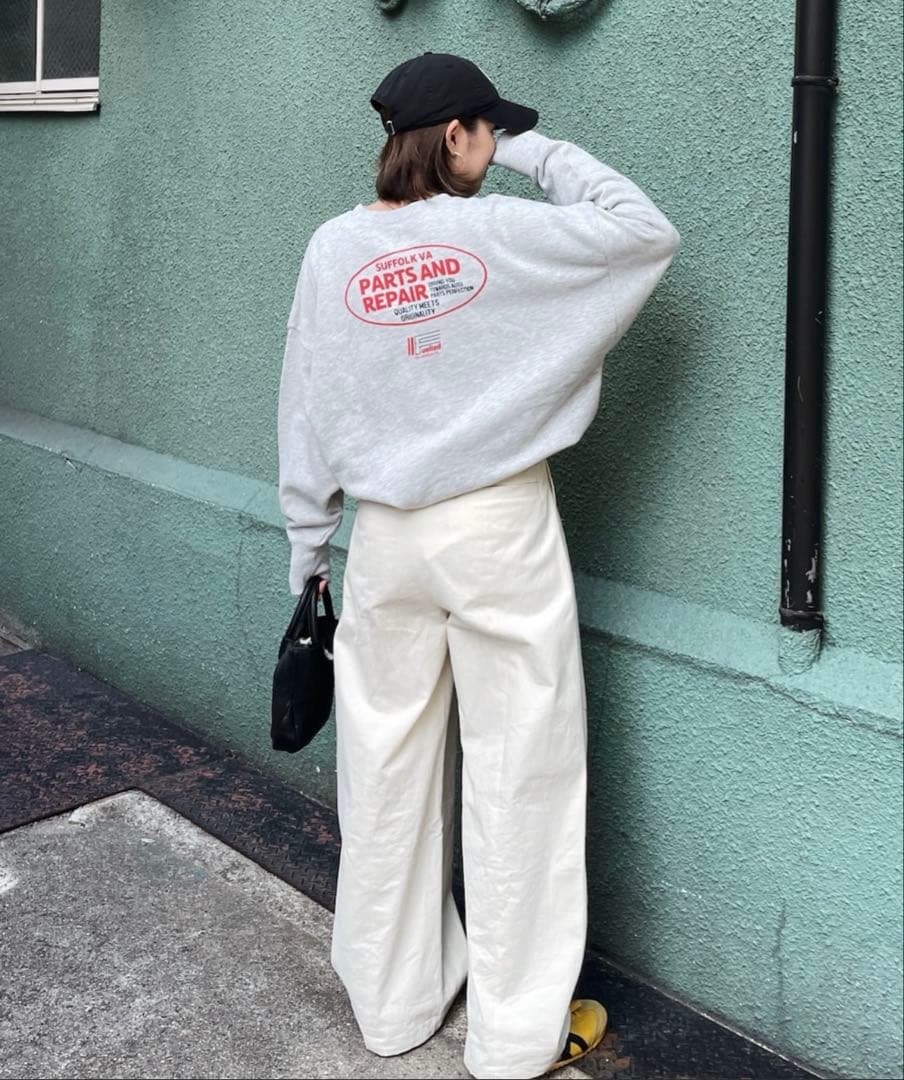 Ungrid コクーン チノパンツ アイボリー S 新品未使用 アングリッド