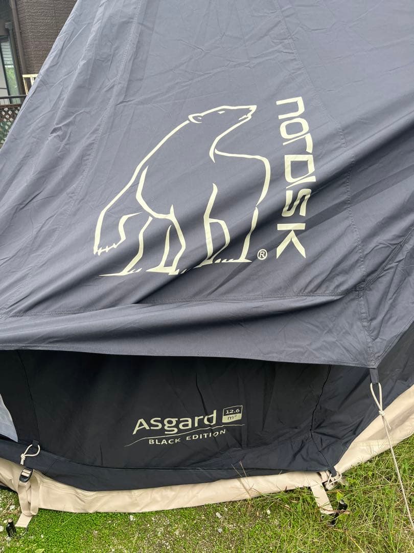 中古美品 ノルディスク アスガルド12.6 ブラックエディション Asgard