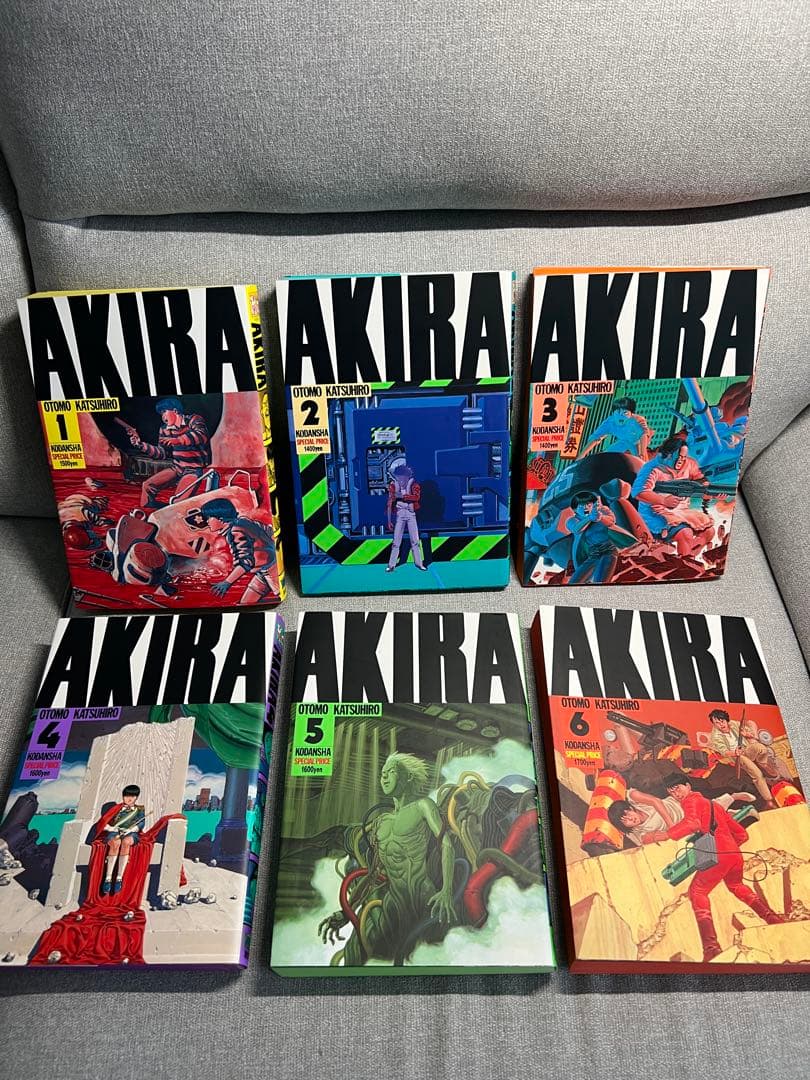 AKIRA 全6巻セット 大友克洋(日本語)