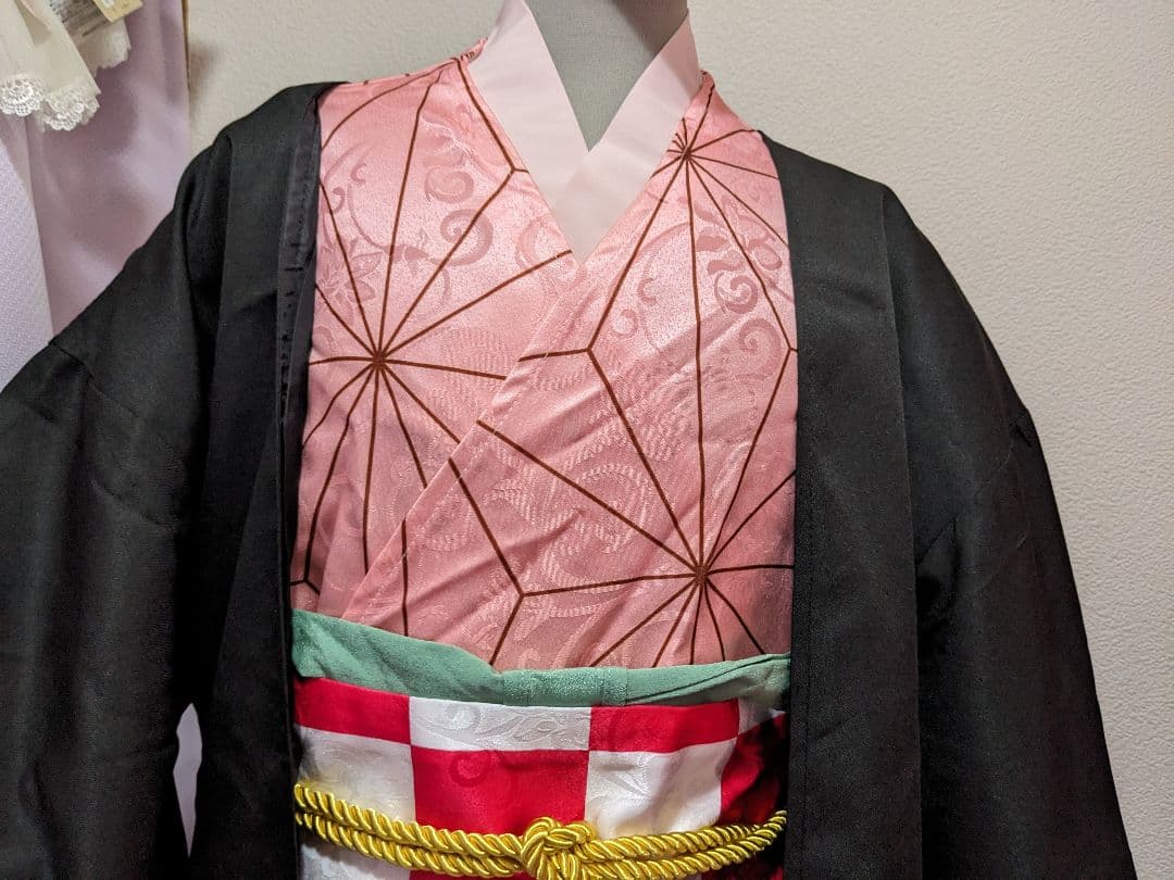 豪華版 鬼滅の刃 竈門禰豆子 コスプレ ハロウィン 大人 新品未使用 フルセット