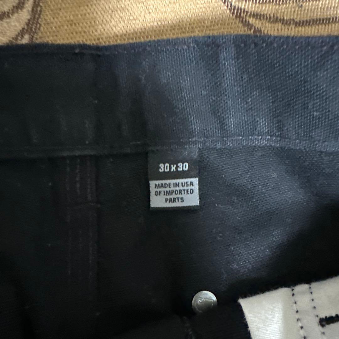 Carhartt ブラック ワークパンツ 30 x 30