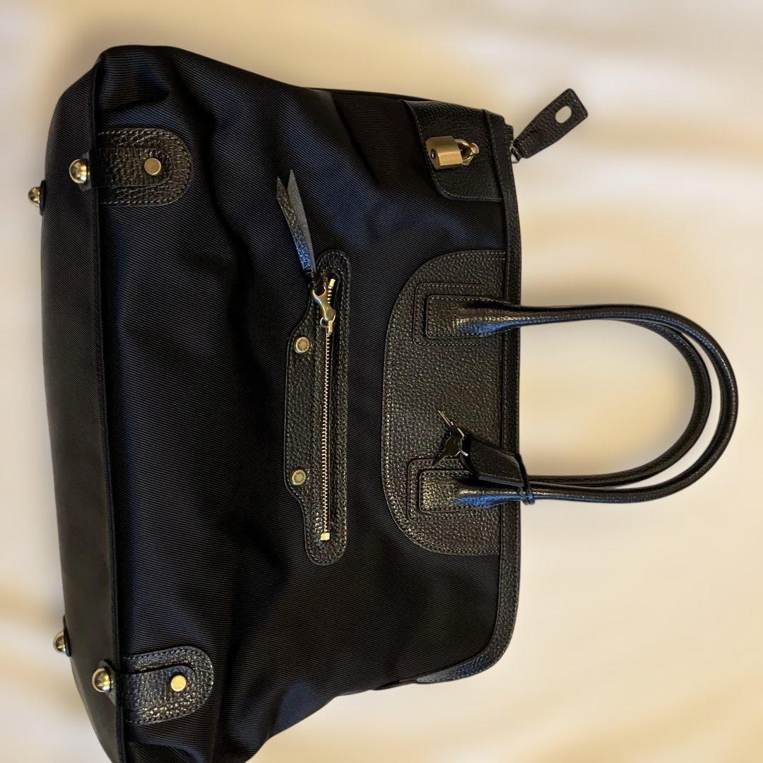 TOFF&LOADSTONE KEYナイロントートバッグ　ブラック　A4収納可能