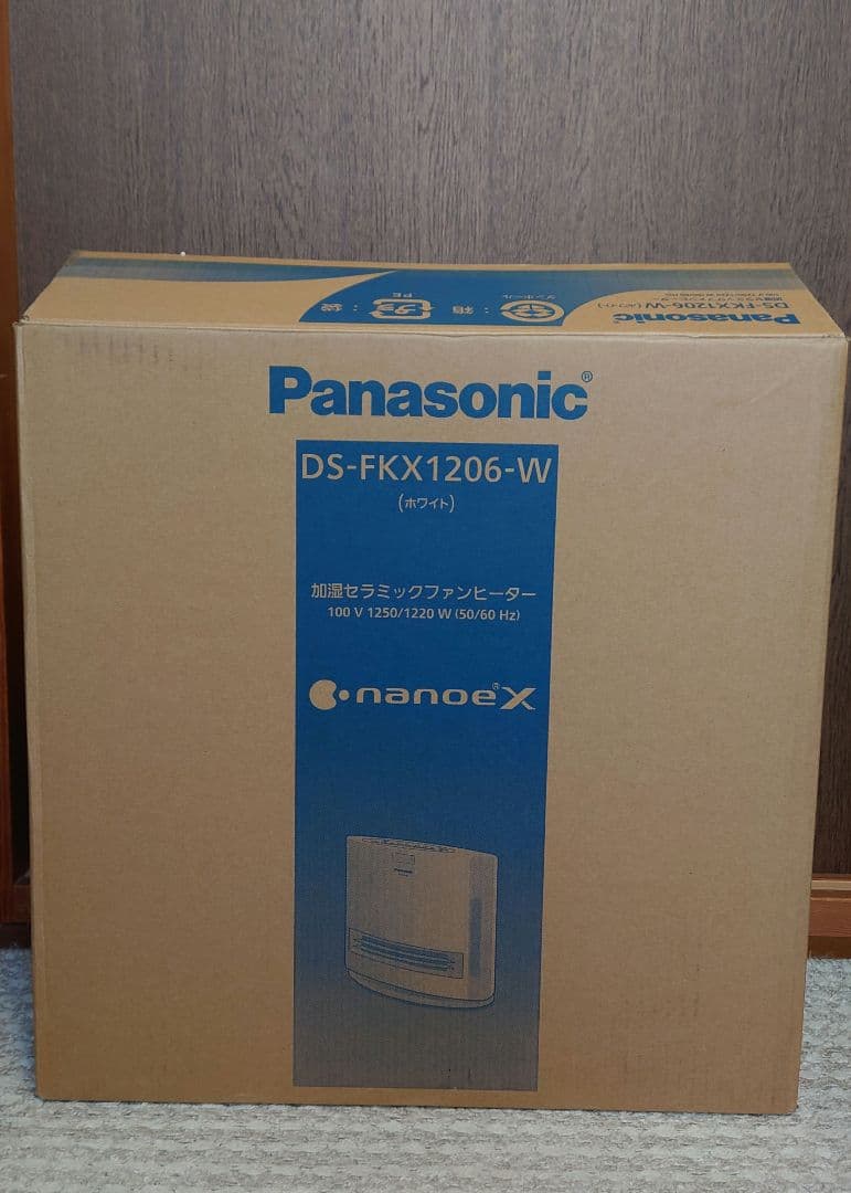 Panasonic DS-FKX1206 加湿セラミックファンヒーター