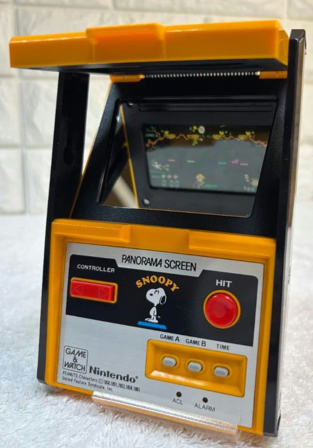 ゲームウォッチ スヌーピー SNOOPY 任天堂 パノラマスクリーン