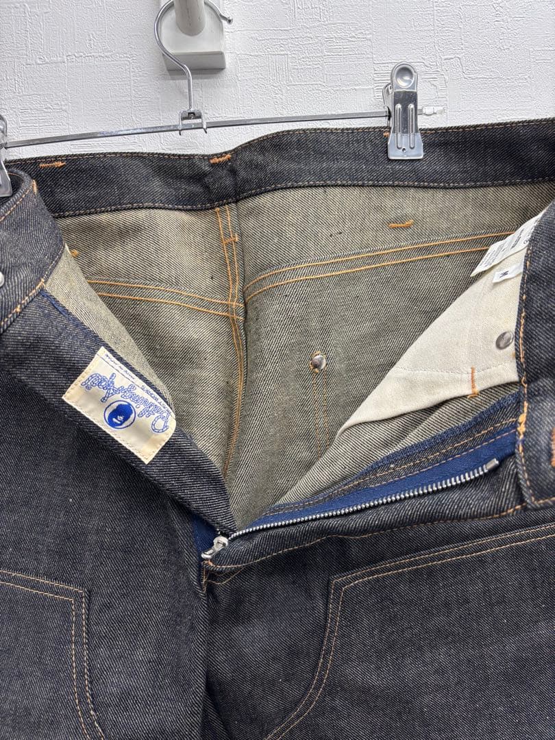 A BATHING APE リジットペインター デニムパンツ 生デニム未使用品