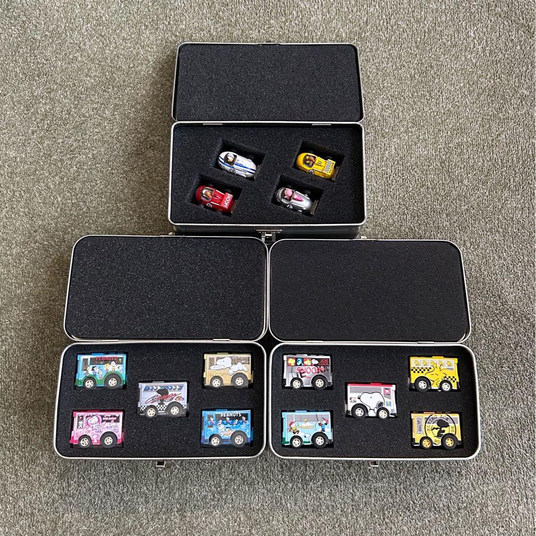 SNOOPY スヌーピー チョロQ 3缶セットタカラピーナッツコレクション限定品