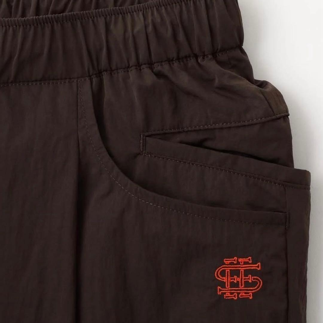 seesee ブラウン ナイロンジャケット セットアップ