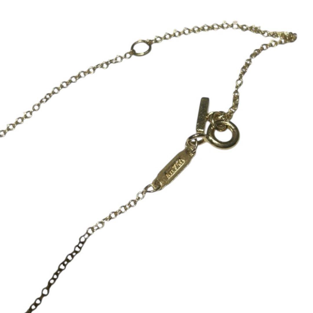 Tiffany & Co. ティファニー Tスマイルネックレススモール　k18