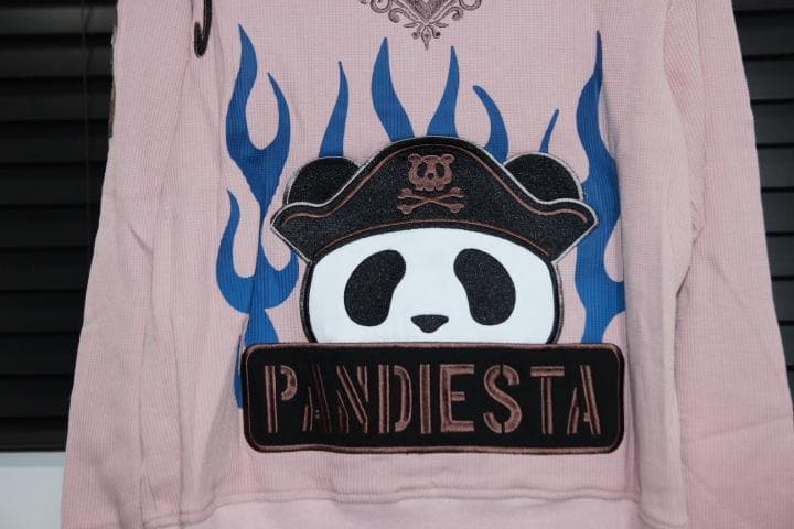 パンディエスタ 大きいサイズ XXL サーマルパーカ＋迷彩パンツ セットアップ