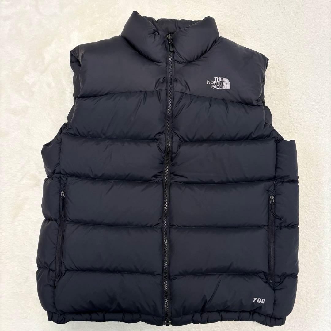 THE NORTH FACE ヌプシ ダウンベスト 700フィルパワー L 黒