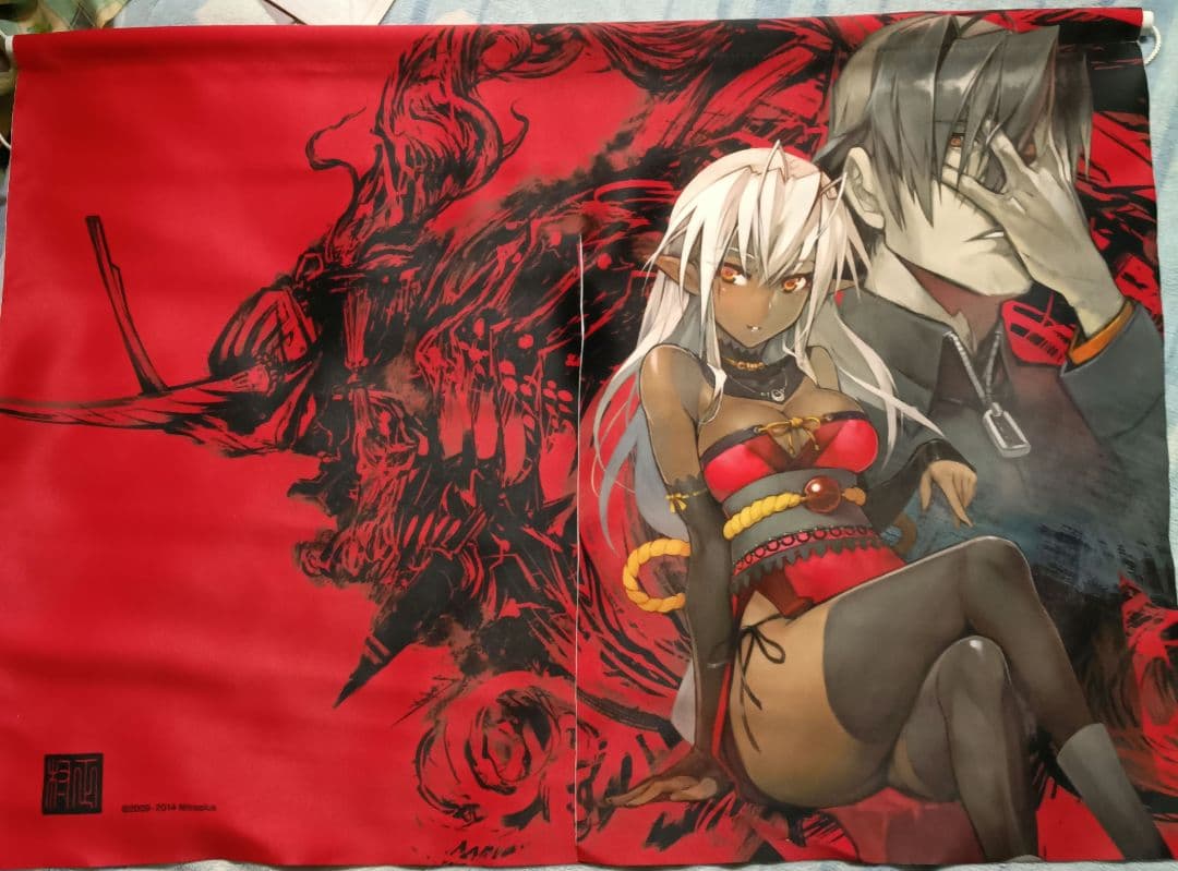 装甲悪鬼村正　景明＆三世村正 暖簾 タペストリー