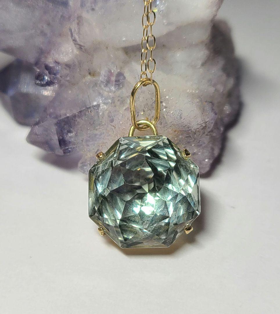 じゅんさくら★ブラジル産グリーンクオーツ★オーダー