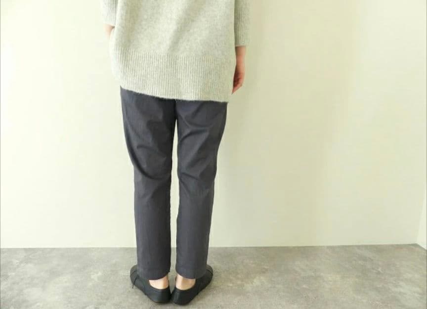 新品タグ付！Brocante ブロカント コクパンツ　ブラック　裏起毛　あったか