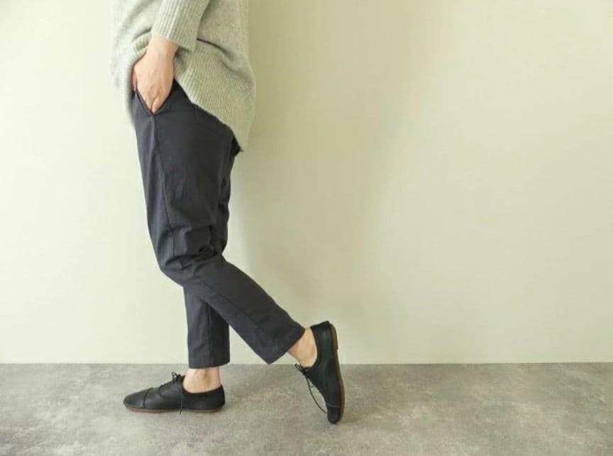 新品タグ付！Brocante ブロカント コクパンツ　ブラック　裏起毛　あったか