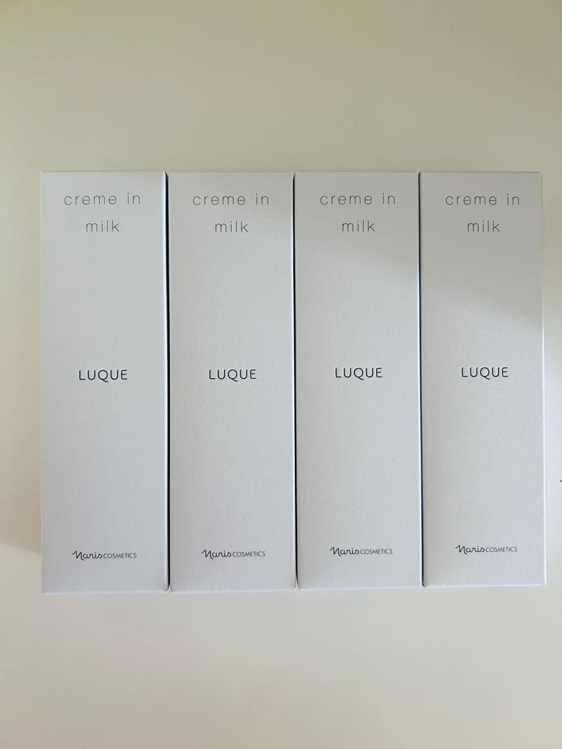 「４個セット」ナリス　ルクエ　クリーム　イン　ミルク