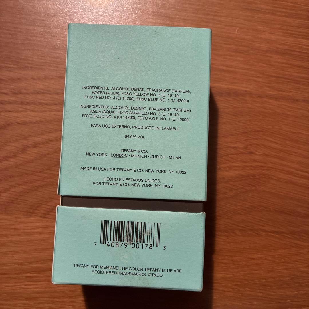 ティファニー　Tiffany for MEN 香水　50ml