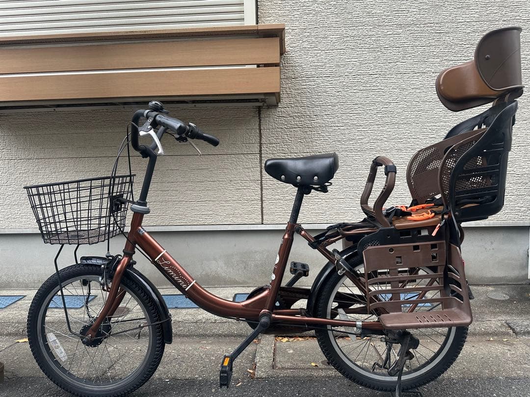 Limini 子供乗せ自転車　ミニベロ　非電動　チャイルドシート