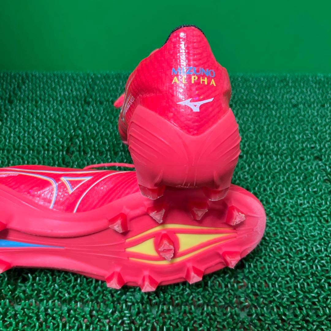 ミズノ サッカースパイク アルファ ELITE(レッド)
