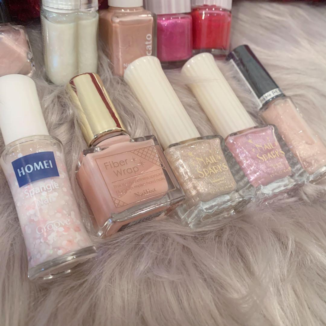 ▶︎マニキュアまとめ売り/ネイルポリッシュ10本セット