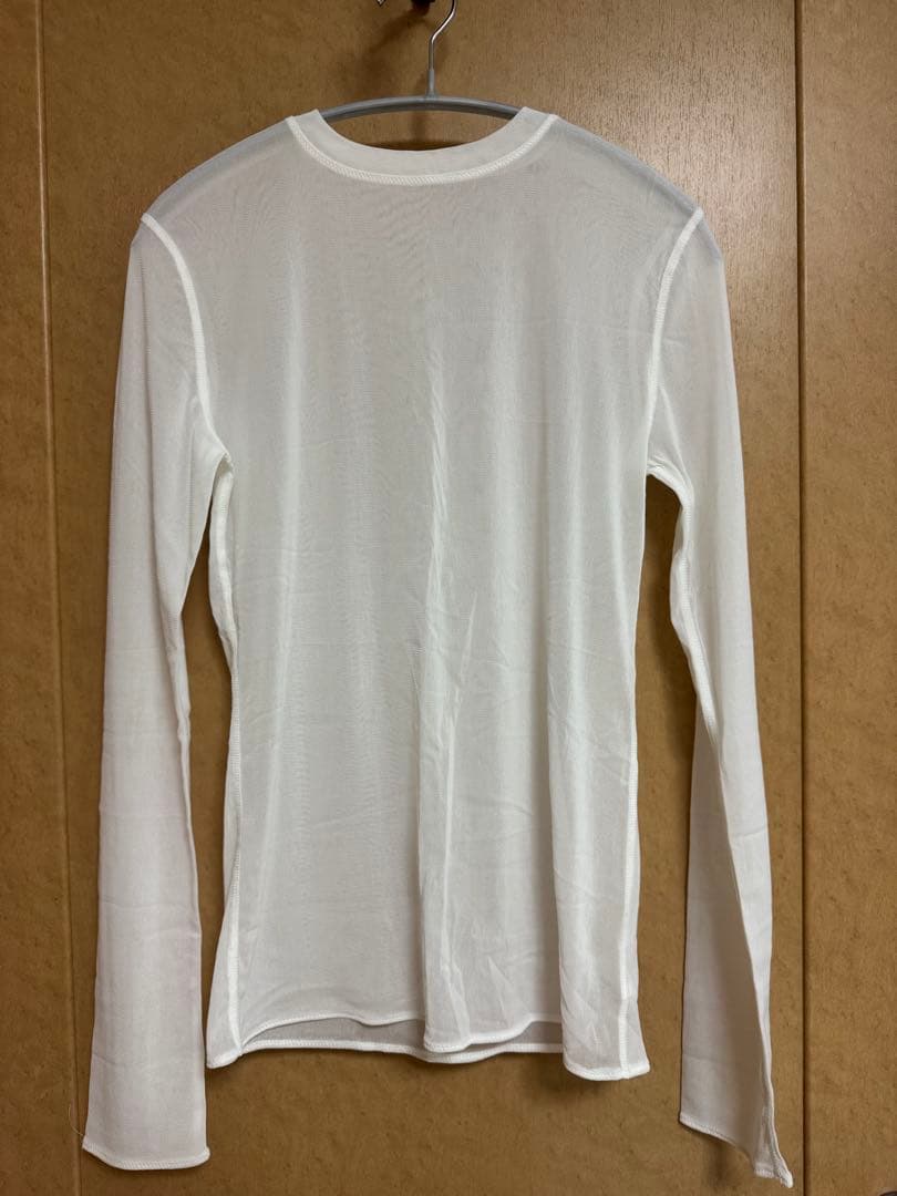 【La nature linge】 シアーチュールプルオーバー（ホワイト）