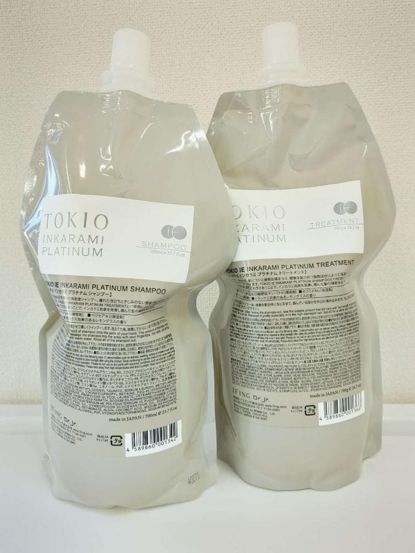 TOKIO IE インカラミ プラチナム シャンプー& トリートメント 700g