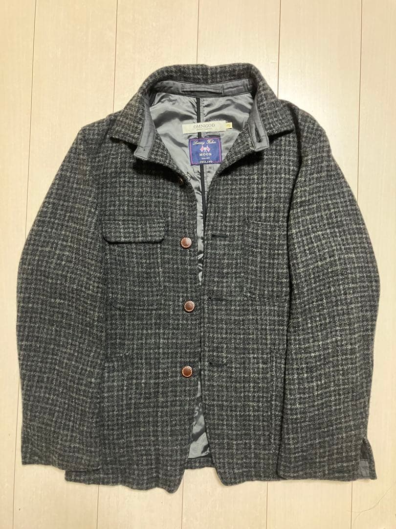 OMNIGOD イギリス製素材カバーオール