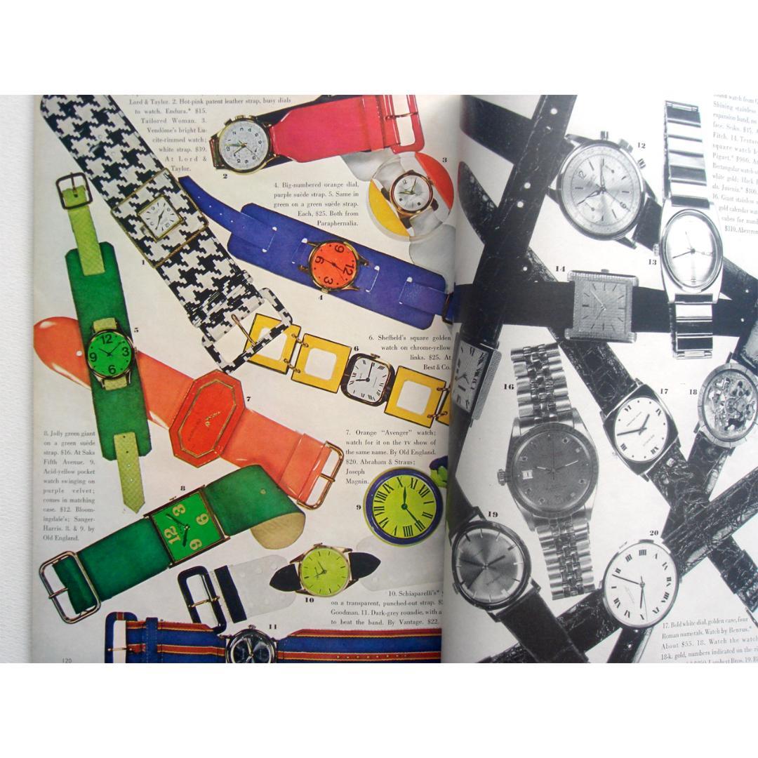 女性情報誌 Vogue Magazine April 15 1967 Twiggy