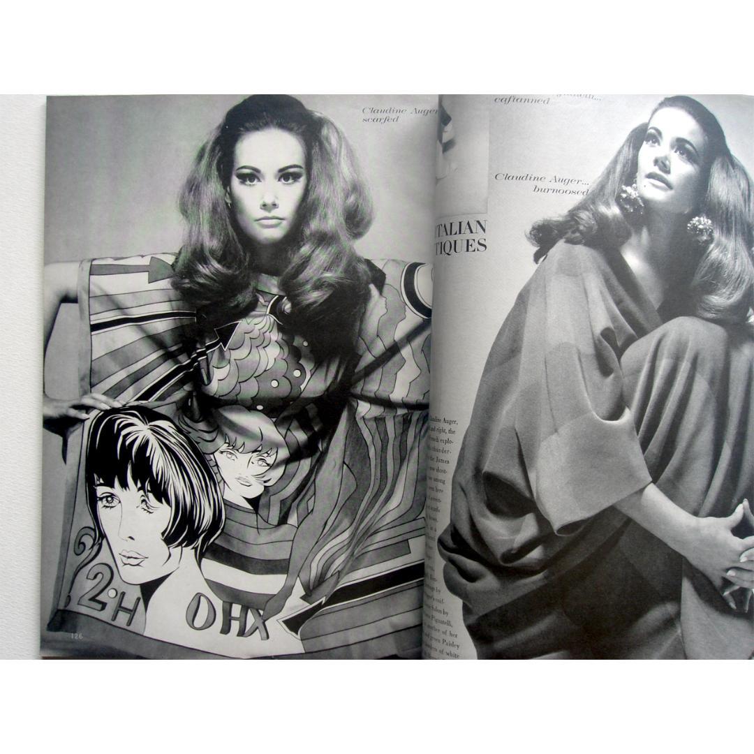 女性情報誌 Vogue Magazine April 15 1967 Twiggy