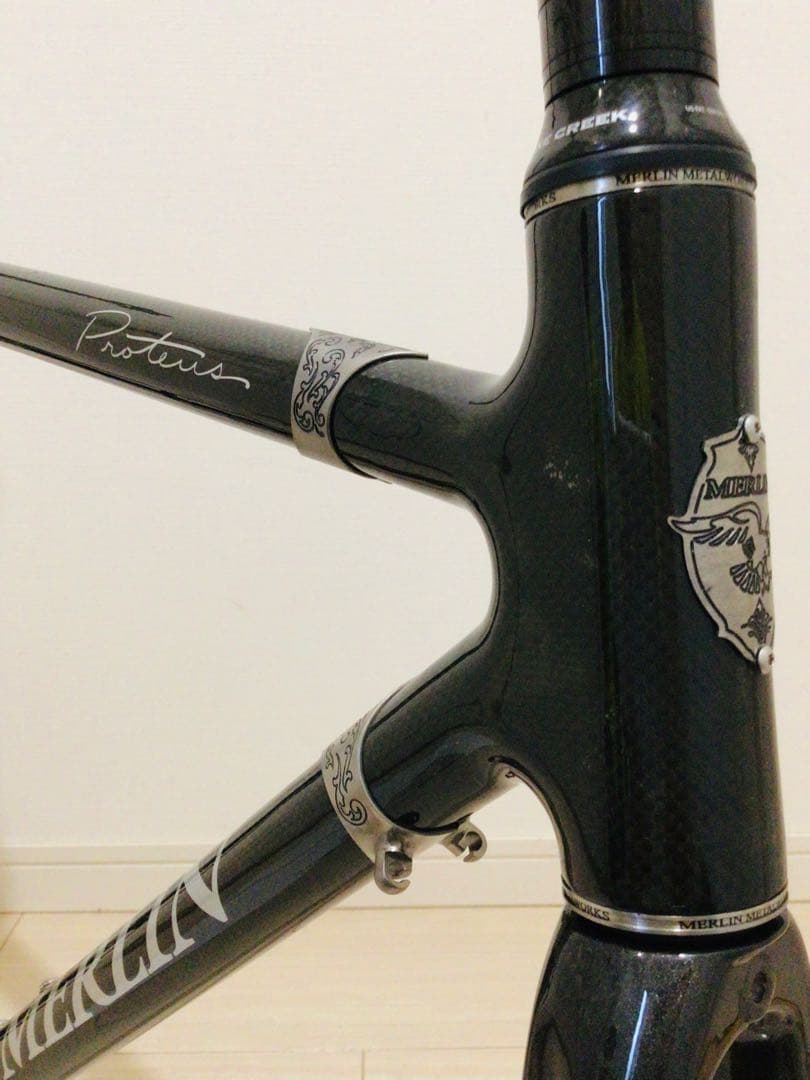 USA MERLIN 最上級 Proteus チタン&カーボン 未使用 フレーム