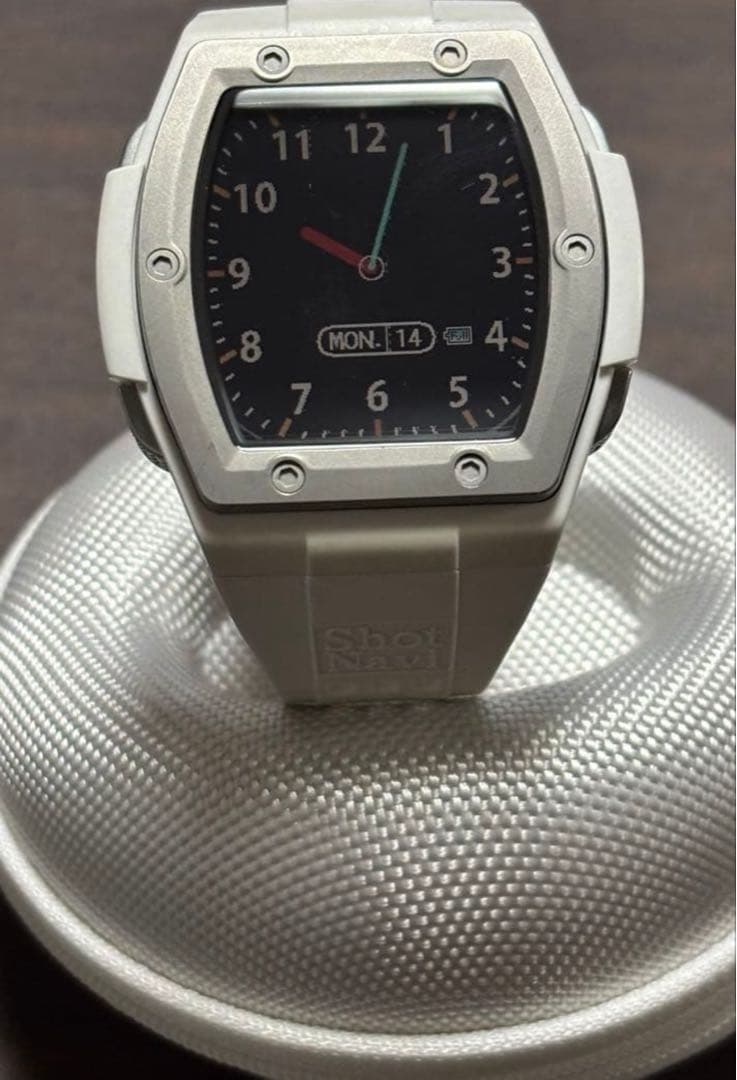 ショットナビ　クレストⅡ GPSゴルフナビ　距離計　ホワイト