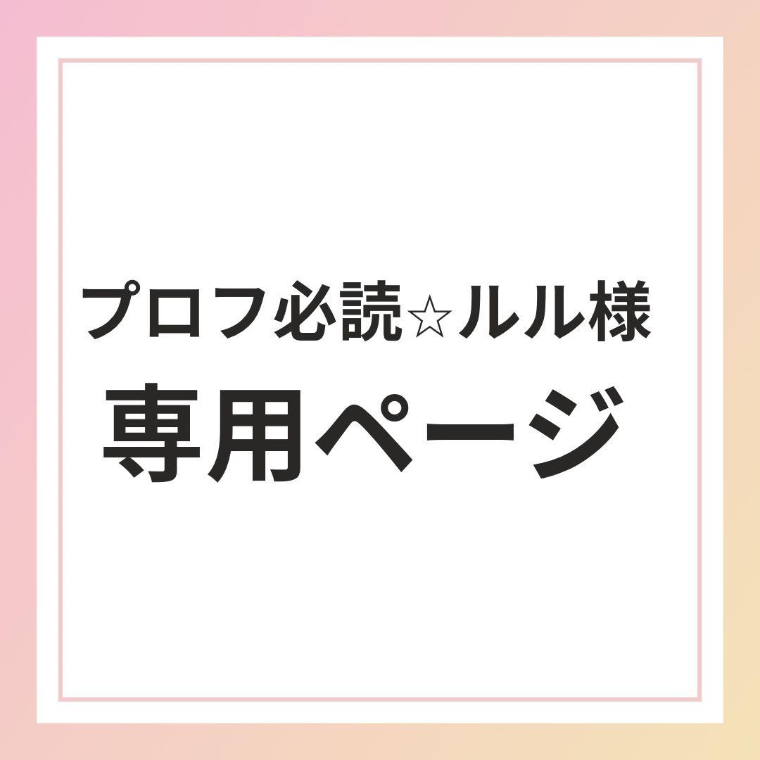 プロフ必読⭐︎ルルページ