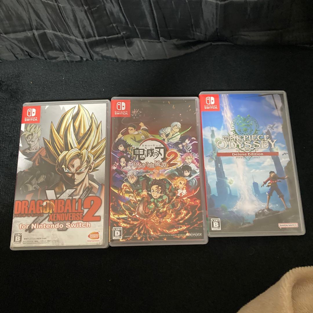 鬼滅の刃ヒノカミ血風譚2 ドラゴンボールゼノバース2 ワンピースオデッセイ