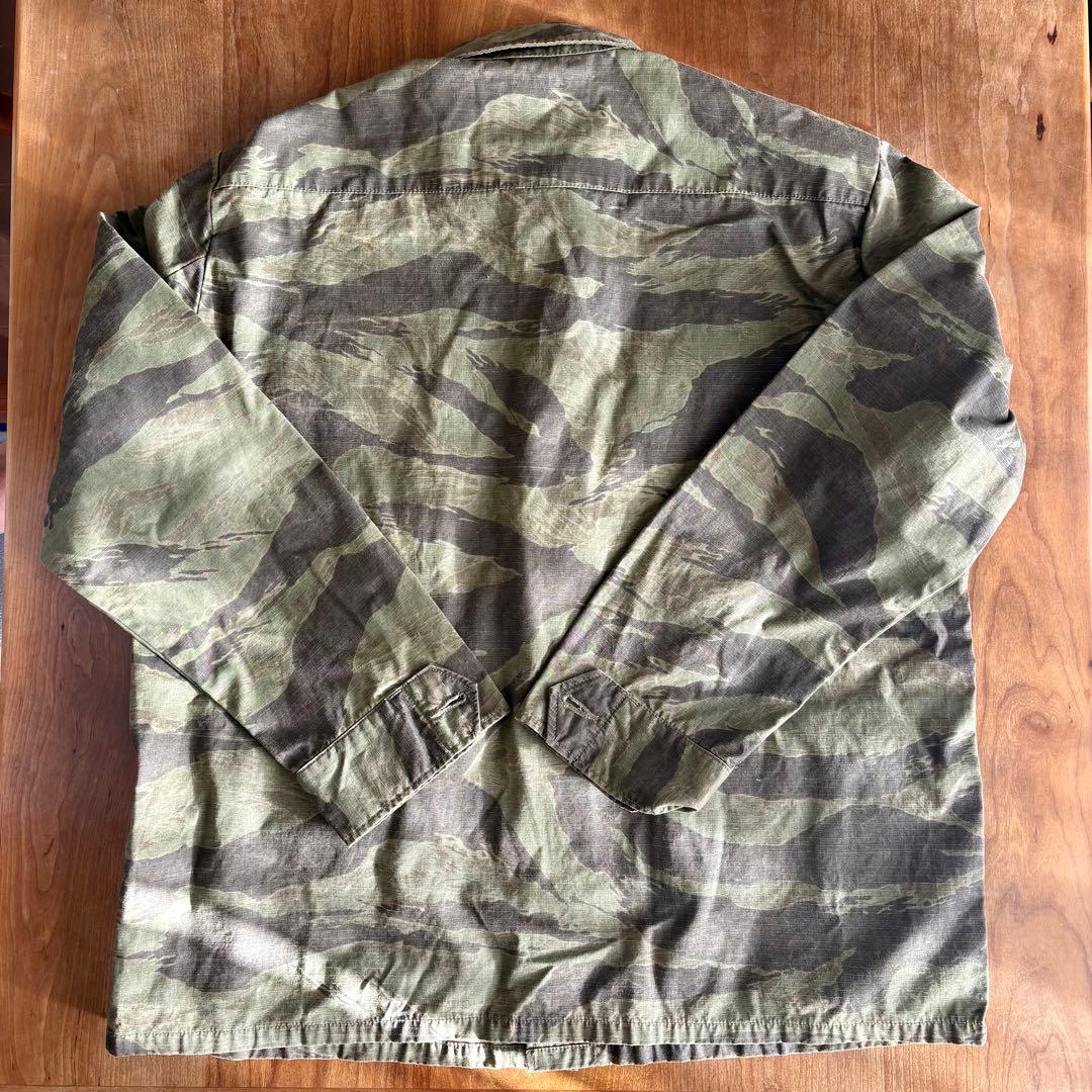 CALEE Tiger camo military jacket Lサイズ