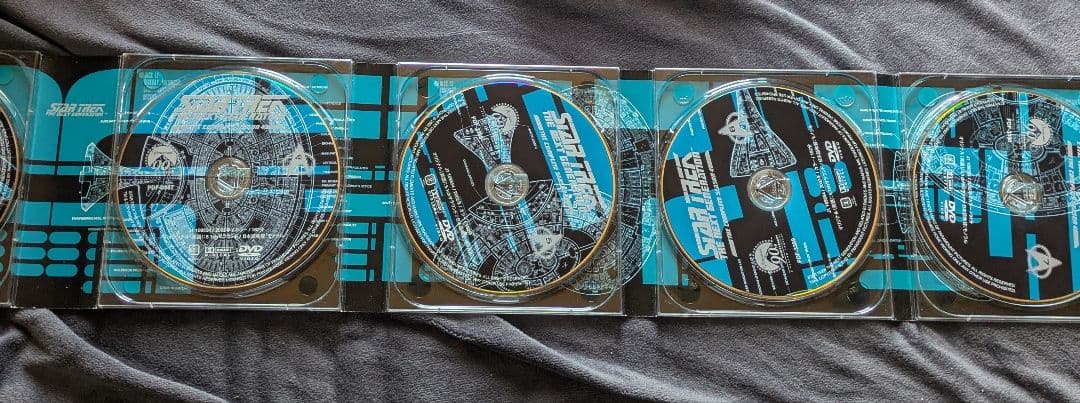 新スタートレックNextgeneration 全７巻　取り付け部に欠けや割れあり