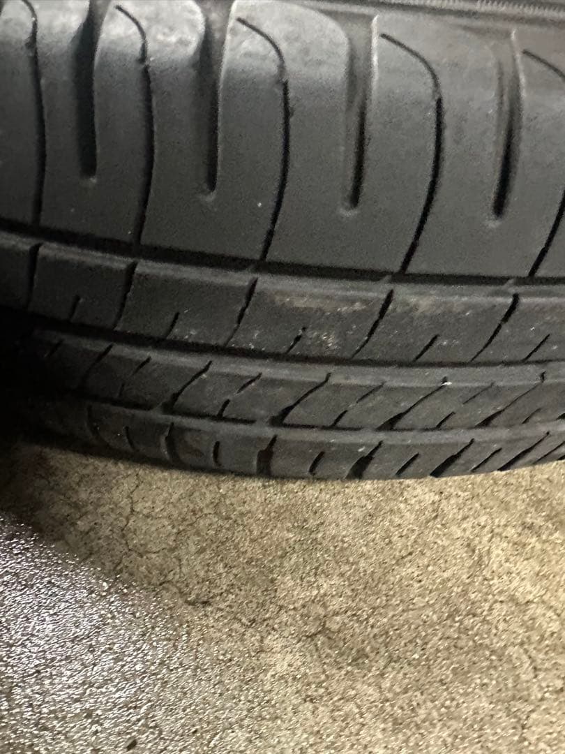 送料無料　145/80R13 日産モコから取外　純正アルミセット