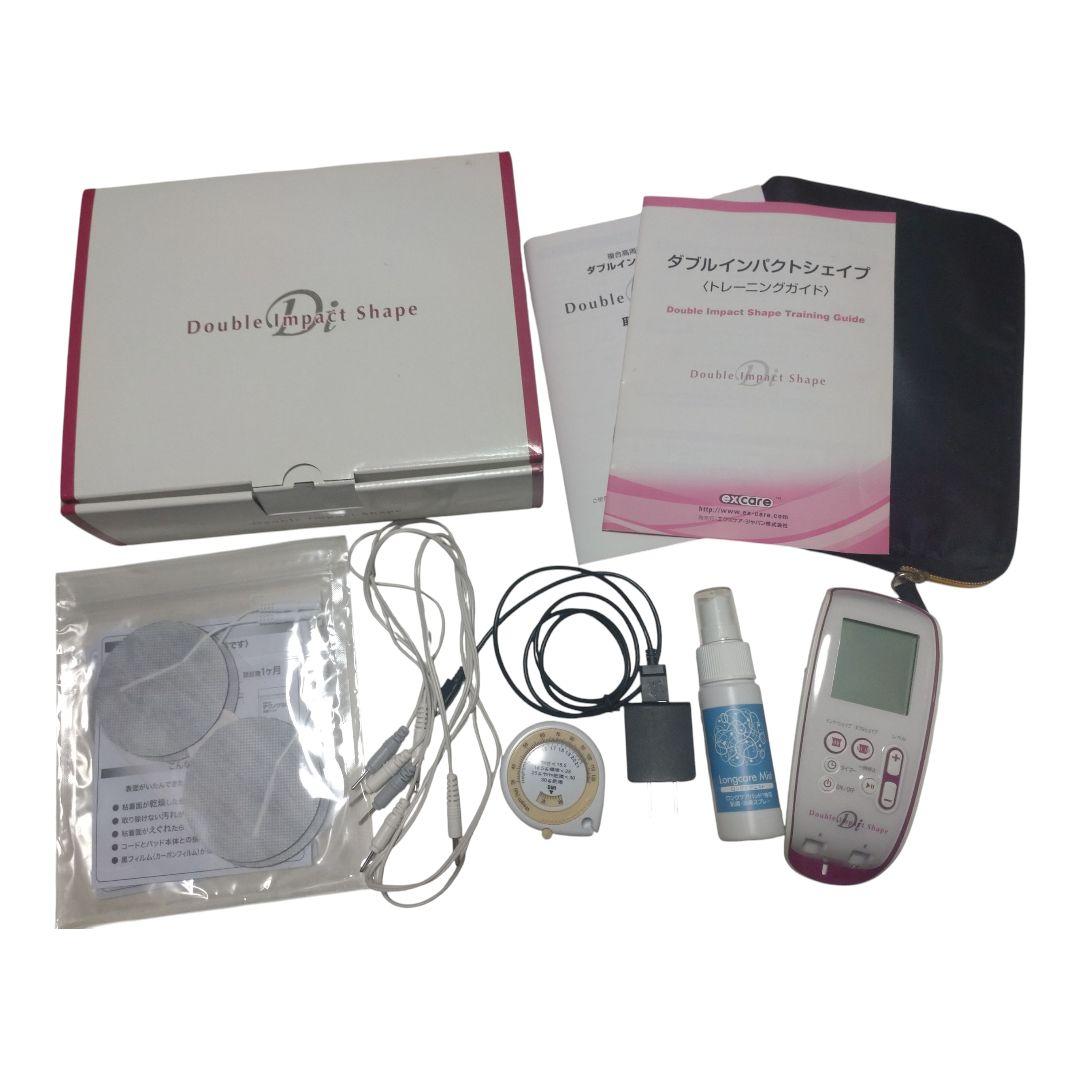 【美品】EMS ダブルインパクトシェイプ 日本製 ダイエット 筋トレ 楽トレ