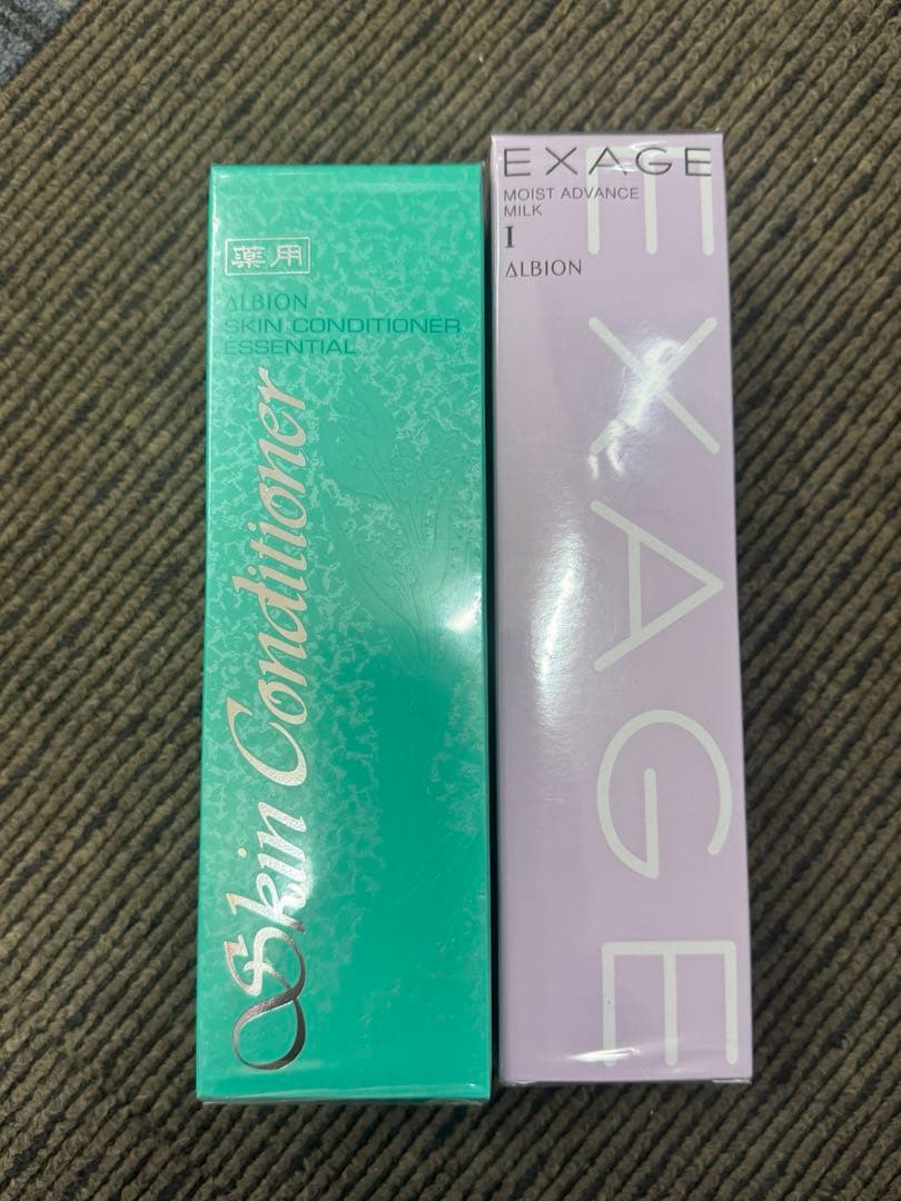 アルビオン 健康水330ml EXAGE乳液I セット