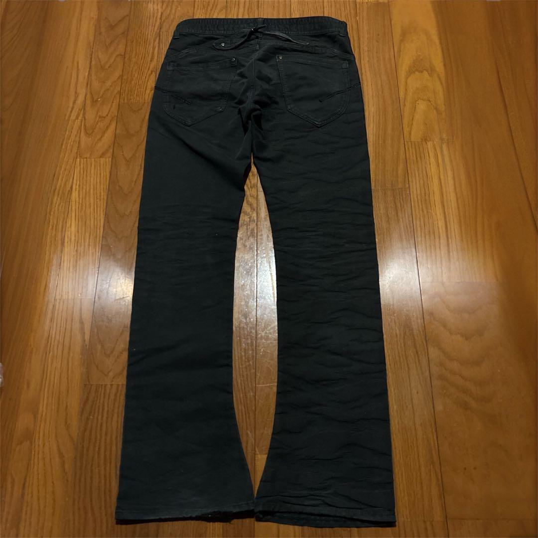 パンツ 00s luv maison flame flare denim archive