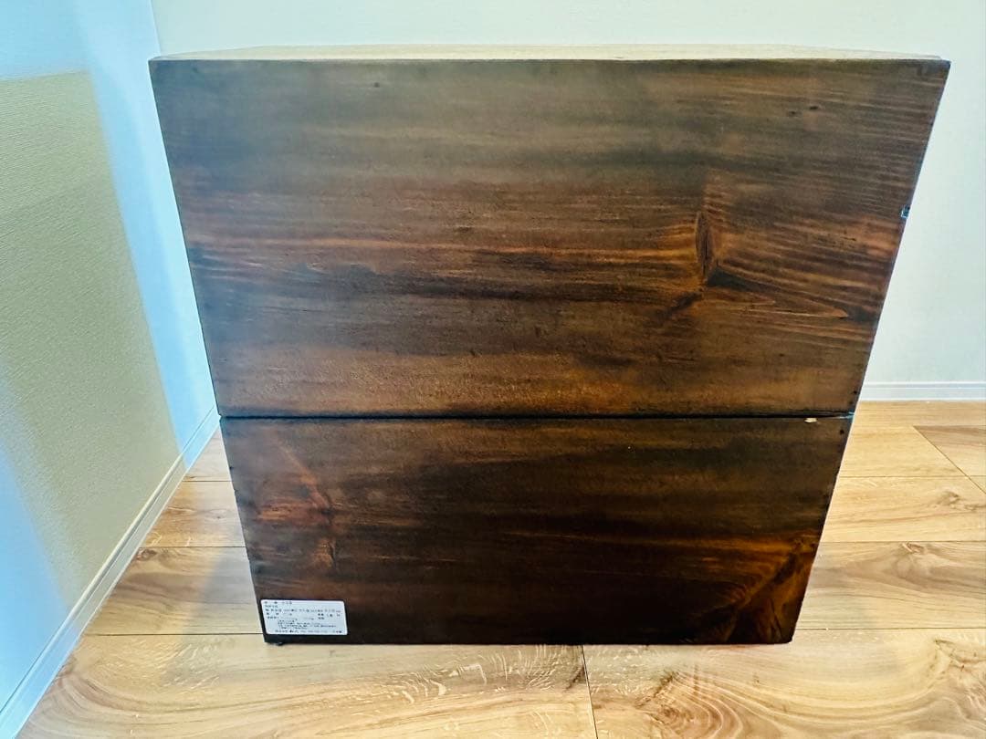 【お値下げ！】和箪笥リメイクチェスト 昭和レトロ無垢材 和モダン古材