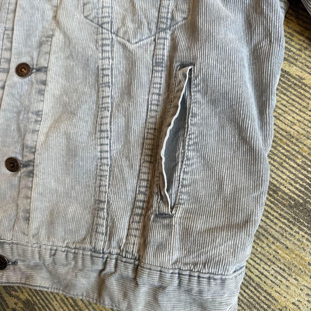 希少 ユーロリーバイス コーデュロイ ジャケット 【L】 グレー 90s