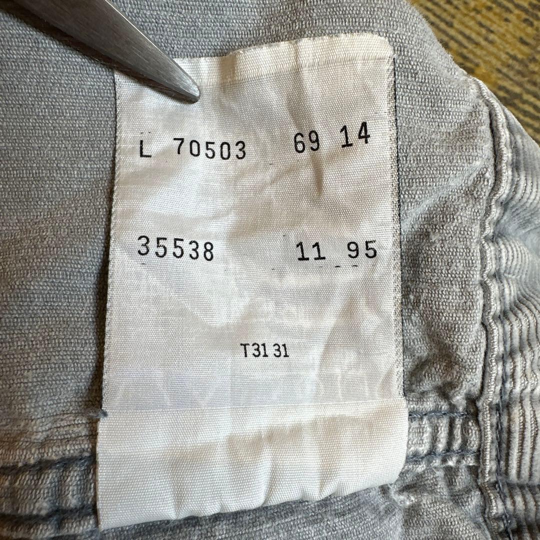 希少 ユーロリーバイス コーデュロイ ジャケット 【L】 グレー 90s